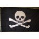 3' x 5' Pirate Flag Jolly Roger Skull and Crossbones Flag